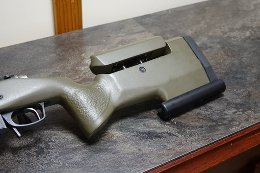 4AW straight stock stud mount Bag Rider