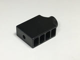 4AW Muzzle Brake 4 Port Big Barrel  (28mm x 1.5mm thread)