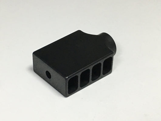 4AW Muzzle Brake 4 Port Big Barrel  (28mm x 1.5mm thread)